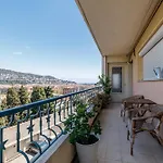Quiet & Open View - 1 Bdr Large Terrace Νίκαια
