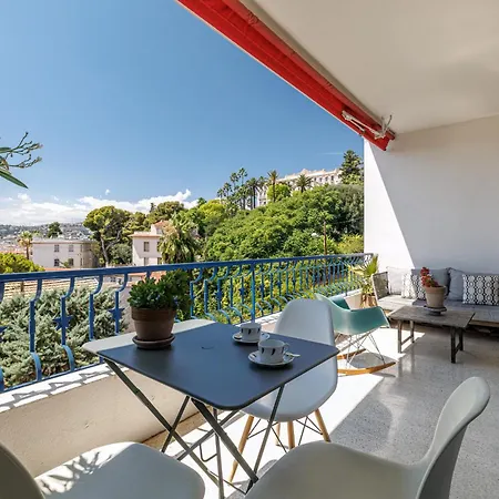 Quiet & Open View - 1 Bdr Large Terrace شقة نيس