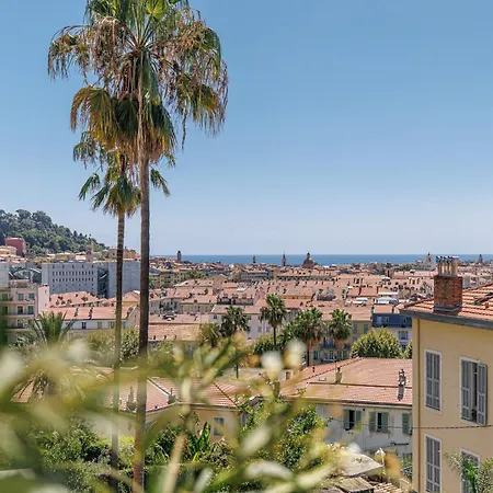 Quiet & Open View - 1 Bdr Large Terrace Νίκαια