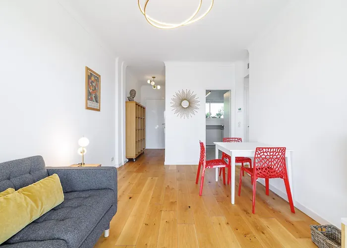 Lägenhet Quiet & Open View - 1 Bdr Large Terrace Nice