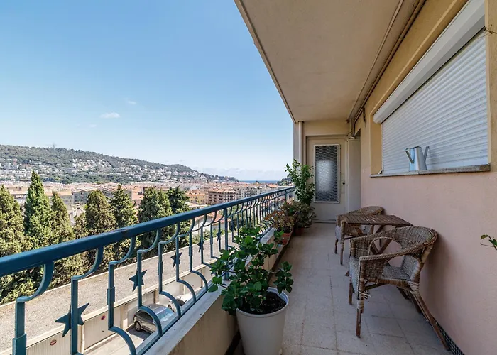 Quiet & Open View - 1 Bdr Large Terrace Nice