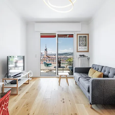 Lägenhet Quiet & Open View - 1 Bdr Large Terrace *